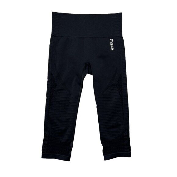 Gymshark Women's Black Capri Leggings - Picture 1 of 7